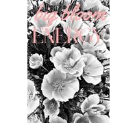 Big Bloom Energy - wild poppies- 120 page lined paperback 6x9 inch notebook -: beautiful feminine notebook or journal for friends or family