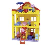 BIG Bloxx Construction Toys Peppa House Playset With 107 Pcs, Multicolor, 9.5 x 55.5 x 33 centimeters