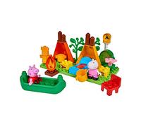 BIG-BLOXX CONSTRUCTION TOYS PEPPA PIG CAMPING PLAYSET WITH 25 PCS