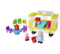 BIG-Bloxx Peppa Pig Camper - Peppa's Camping Car, Construction Set, BIG Bloxx Set Consisting of Peppa, Papa Pig and Camper, 52 Pieces, for Children from 18 Months