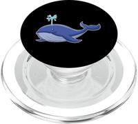 Big Blue Whale PopSockets PopGrip for MagSafe