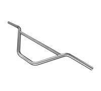 Big BMX Handlebar: Chromoly 4130, Wheelie Cruiser, Black Chrome, 22.2mm Stem(Chrome Painting 1 pc)