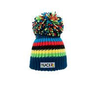 Big Bobble Hats UCI Navy Rainbow Stripes