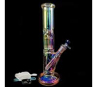 Big Bong Gravity Glass Bong With Tornado Percolate, 14.5mm Bowl, 30cm Height, 500g Weight - Water Pipe for Smoking Hookah, Oil Rig