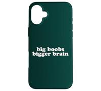 BIG BOOBS BIGGER BRAIN Case for iPhone 16 Plus
