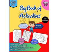 Big Book of Activities: Dot-to-Dot Cars, Superhero Coloring, Fun with Math, Mazes & More. (Learn with fun by Chay V)