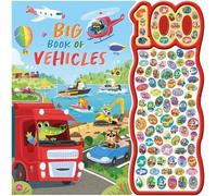 Big Book of Vehicles: A 100-button sound book | Perfect for a noisy story time | Interactive fun for kids