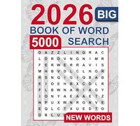 Big Book of Word Search - 5000 New Words: Relaxing Word Search Puzzle Book for Adults and Seniors | Large Print and Anti Eye Strain | Giant and Fun Word Find for Adults