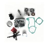 Big Bore 44.7MM with Crankshaft Bearings Oil Seal Gaskets Spark Fit for MS260 Cylinder Set(B with crankshaft)