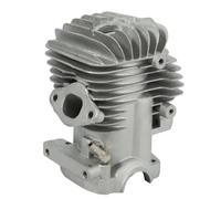 Big Bore Cylinder Kit 2500 34mm Cylinder Piston Crankshaft Assembly Complete Kit Fit For 25cc G2500 A305 STIGA SPR255 CJ300 Big Bore Cylinder Piston Kit