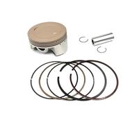 Big Bore Cylinder Kit 74MM Air-Cooled Cylinder Set Piston Ring And Gasket Kit Fit For ZS172FMM-3 CB250-F Engine 250CC(Piston Ring Pins)