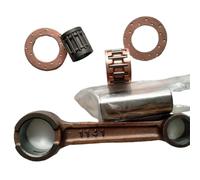 Big Bore Cylinder Kit Motorcycle Crankshaft Connecting Rod Kit Con-Rod Fit For Haojue Fit For Jincheng A100 AX100 Classic 100cc Cylinder Piston Crankshaft Set