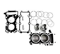 Big Bore Cylinder Kit Motorcycle Engine Cylinder Kit Piston Rings Gasket 65mm Fit For MT-25 MT25 YZF-R25 R25 2015-2019 Cylinder Piston Crankshaft Set