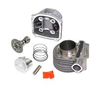 Big Bore Cylinder Kit Scooter Engine Cylinder Sleeve Large Displacement GY6 180cc Modified 61mm Head Camshaft Assembly Cylinder Piston Crankshaft Set