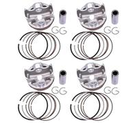 Big Bore Kit 4 Set 67mm 67.25mm 67.5mm STD +25 +50 Piston And Ring Kit Fit For KN9-1 CBR600RR AC F5 2003 2004 2005 13101-MEE-000 Big Bore Cylinder Kit(4set STD Piston Ring)