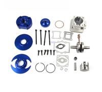 Big Bore Kit 44mm Cylinder Piston Crankshaft Set For 47cc 49cc Dirt Pocket Bike ATV Quad Minimoto Big Bore Cylinder Kit(Blue)