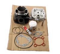 Big Bore Kit 70cc 47mm Big Bore Cylinder Kit Fit For Area 51 Gulliver Rally SR 50 Netscaper Stealth Fit For 50cc 2T Big Bore Cylinder Piston Kit