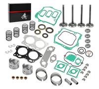 Big Bore Kit Piston Ring Gasket Seal Intake Exhaust Spring Retainers Valve Collet Keepers Fit For Fuji Robin 295cc EH29C Golf Cart MIC 91-02 Big Bore Cylinder Piston Kit