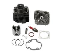 Big Bore Kit Scooter 70cc Big Bore Cylinder Kit & Head Fit For DD Fancy 50 Fiddle 1 Flash Free Pure 50cc 47mm Big Bore Cylinder Piston Kit