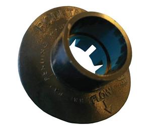 Big Boss Soil Pipe Adaptor - 110mm to 1 1/4" Black