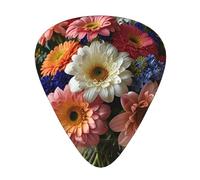 Big bouquet of flowers Guitar picks in thin, medium, and thick sizes, 12-piece set, suitable for electric guitar and various instruments