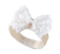 Big Bow Headband For Baby Girls Lace Bowknot Hairband Elegant Wide Headband Photo Hair Accessories Stretchy Headdress