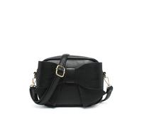Big Bow Tie On The Front Cross Body Bag JFY Black One Size