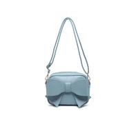 Big Bow Tie On The Front Cross Body Bag JFY Light Blue One Size