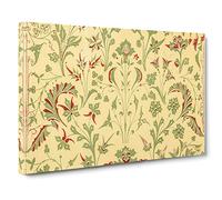 Big Box Art An Antique Floral Illustration by Owen Jones Canvas Wall Art Framed Picture Print, 30 x 20 Inch (76 x 50 cm), Cream, Green, Cream