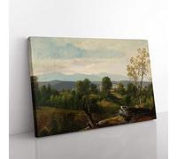 Big Box Art Asher Brown Durand A View of The Valley Canvas Wall Art Print Ready to Hang Picture, 76 x 50 cm (30 x 20 Inch), Multi-Coloured