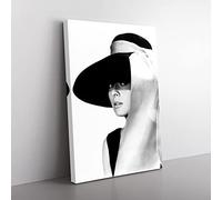 Big Box Art Audrey Hepburn (6) Canvas Wall Art Print Ready to Hang Picture, 76 x 50 cm (30 x 20 Inch), Multi-Coloured