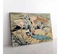 Big Box Art Avebury by Paul Nash Canvas Wall Art Print Ready to Hang Picture, 76 x 50 cm (30 x 20 Inch), Brown, Grey, Cream