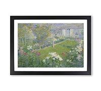 Big Box Art Baptistes Garden by Theodore Earl Butler Framed Wall Art Picture Print Ready to Hang, Black A2 (62 x 45 cm)