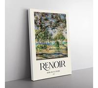 Big Box Art Bois De La Chaise Pierre-Auguste Renoir Canvas Wall Art Print Ready to Hang Picture, 76 x 50 cm (30 x 20 Inch), Exhibition
