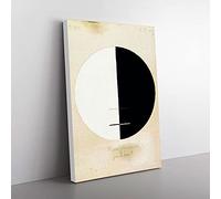 Big Box Art Buddhas Standpoint by Hilma Af Klint Canvas Wall Art Print Ready to Hang Picture, 76 x 50 cm (30 x 20 Inch), White, Beige, Black