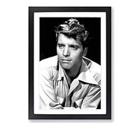 Big Box Art Burt Lancaster Framed Wall Art Picture Print Ready to Hang, Oak A2 (62 x 45 cm)