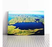 Big Box Art Canvas Print Wall Art Australia Landscape (2) | Mounted & Stretched Box Frame Picture | Home Decor for Kitchen, Living Room, Bedroom, Hallway, Multi-Colour, 20x14 Inch