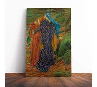 Big Box Art Canvas Print Wall Art Edwin Austin Abbey in Awe | Mounted and Stretched Box Frame Picture | Home Decor for Kitchen, Living, Dining Room, Bedroom, Hallway, Multi-Colour, 24x16 Inch