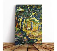 Big Box Art Canvas Print Wall Art Henri-Edmond Cross Provence | Mounted and Stretched Box Frame Picture | Home Decor for Kitchen, Living, Dining Room, Bedroom, Hallway, Multi-Colour, 30x20 Inch