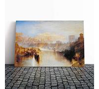 Big Box Art Canvas Print Wall Art J.M.W (Joseph Mallord William Turner) Agripina | Mounted & Stretched Box Frame Picture | Home Decor for Kitchen, Living Room, Bedroom, Multi-Colour, 20x14 Inch