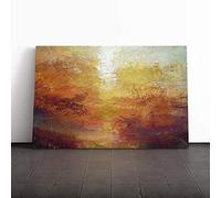 Big Box Art Canvas Print Wall Art J.M.W (Joseph Mallord William Turner) Sun | Mounted & Stretched Framed Picture | Home Decor for Kitchen, Living Room, Bedroom, Multi-Colour, 30x20 Inch