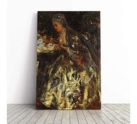 Big Box Art Canvas Print Wall Art Jacob Maris The Little Marquise | Mounted and Stretched Box Frame Picture | Home Decor for Kitchen, Living Room, Bedroom, Hallway, Multi-Colour, 20x14 Inch