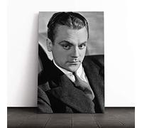 Big Box Art Canvas Print Wall Art James Cagney | Mounted and Stretched Box Frame Picture | Home Decor for Kitchen, Living, Dining Room, Bedroom, Hallway, Multi-Colour, 30x20 Inch