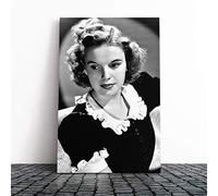 Big Box Art Canvas Print Wall Art Judy Garland (1) | Mounted and Stretched Box Frame Picture | Home Decor for Kitchen, Living, Dining Room, Bedroom, Hallway, Multi-Colour, 24x16 Inch