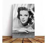 Big Box Art Canvas Print Wall Art Judy Garland (2) | Mounted and Stretched Box Frame Picture | Home Decor for Kitchen, Living, Dining Room, Bedroom, Hallway, Multi-Colour, 30x20 Inch
