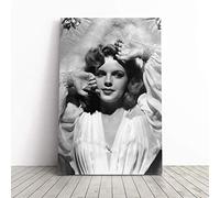 Big Box Art Canvas Print Wall Art Judy Garland (3) | Mounted and Stretched Box Frame Picture | Home Decor for Kitchen, Living, Dining Room, Bedroom, Hallway, Multi-Colour, 20x14 Inch