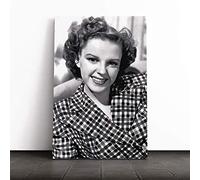 Big Box Art Canvas Print Wall Art Judy Garland (4) | Mounted and Stretched Box Frame Picture | Home Decor for Kitchen, Living, Dining Room, Bedroom, Hallway, Multi-Colour, 20x14 Inch
