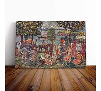 Big Box Art Canvas Print Wall Art Maurice Pendergrast Fantasy | Mounted and Stretched Box Frame Picture | Home Decor for Kitchen, Living, Dining Room, Bedroom, Hallway, Multi-Colour, 30x20 Inch