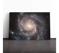 Big Box Art Canvas Print Wall Art Messier Space | Mounted and Stretched Box Frame Picture | Home Decor for Kitchen, Living, Dining Room, Bedroom, Hallway, Multi-Colour, 24x16 Inch