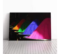 Big Box Art Canvas Print Wall Art Mixed Spices (1) | Mounted and Stretched Box Frame Picture | Home Decor for Kitchen, Living, Dining Room, Bedroom, Hallway, Multi-Colour, 20x14 Inch